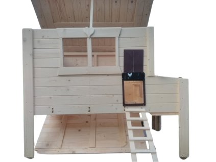Hühnerstall in XL Nr.2 (Typ Mit elektrischer Tür)