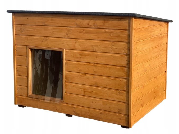 3246 2 premium drevena zateplena buda pre psa 3xl 116x91 drevita vlna