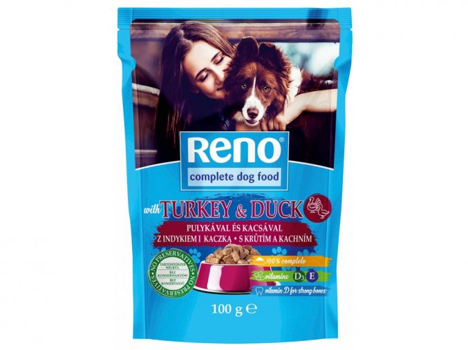 3306 reno pouch turkey and duck 100g