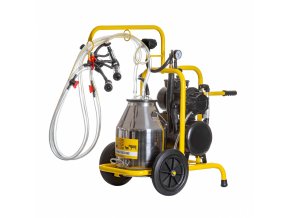 2195 fejogep juhoknak 2 fejoegyseggel 1 inox 30 literes sajtarral