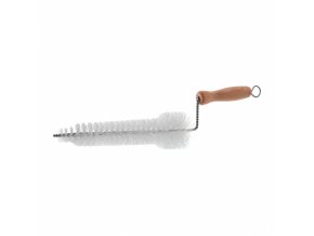 3857 kehelygumi tisztito kefe hajlitott nyellel fa fogantyuval 40 cm
