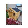 Isolierte Hundehütte mit Terrasse – XXL