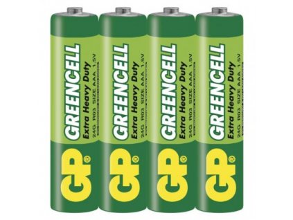 Zinko-chloridová batéria GP Greencell R03 (AAA)