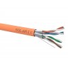 Instalační kabel Solarix CAT6A STP LSOH B2<sub>ca</sub>-s1,d1,a1 500m/cívka SXKD-6A-STP-LSOH-B2ca