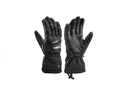 Lyžiarske rukavice Leki Vertex S bk/white