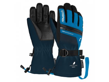 uniorské lyžiarske rukavice Reusch Lando R-TEX XT Junior dress blue / brilliant blue