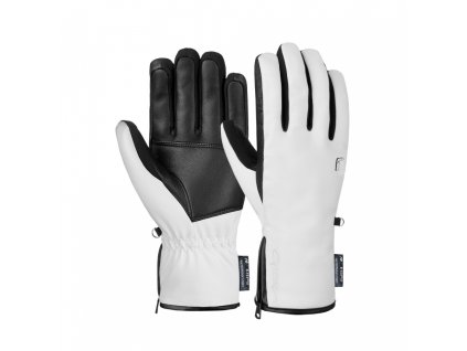 Dámske lyžiarske rukavice Reusch Tiffany R-Tex XT white/black