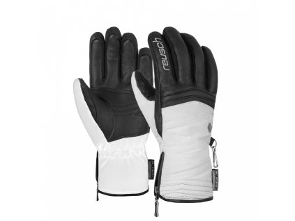 Dámske lyžiarske rukavice Reusch Amelie R-TEX XT black/white