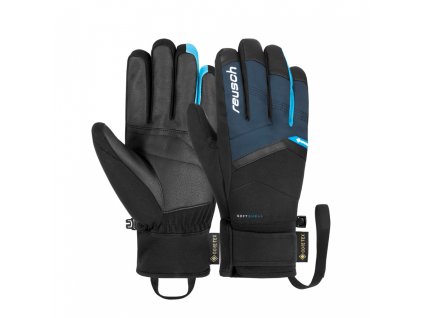 Pánske Lyžiarske rukavice Reusch Blaster Gore-Tex dress blue/black