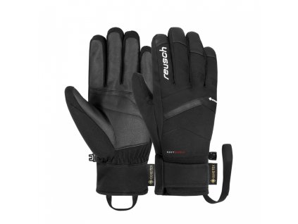 Pánske Lyžiarske rukavice Reusch Blaster Gore-Tex black/white