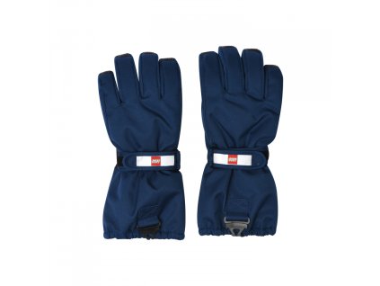 Detské lyžiarske rukavice Lego Wear AZUN blue