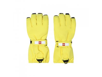 Detské lyžiarske rukavice Lego Wear AZUN yellow