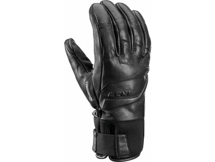 Lyžiarske rukavice Leki Force 3D black