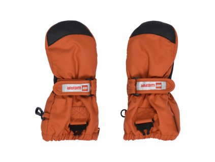 Detské lyžiarske rukavice Lego Wear Aripo 703-368 dark red