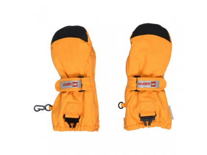 Detské lyžiarske rukavice Lego Wear Aripo 703-228 dark yellow