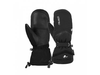Dámske lyžiarske rukavice Reusch Naria R-tex XT Mitten black/silver