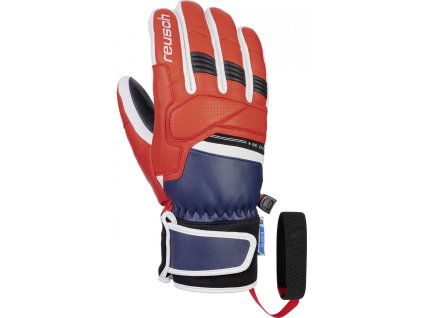 Lyžiarske rukavice Reusch Be Epic R-tex XT dress blue/fire red