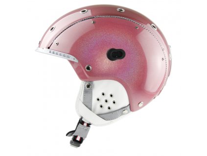 Lyžiarska prilba Casco SP-3 Special Crystal rosa