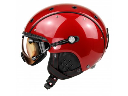 Lyžiarska prilba Casco SP-3 Ltd. red