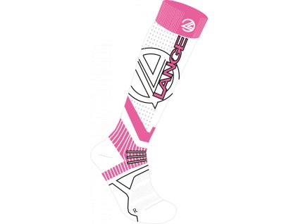 Lyžiarske termoponožky Lange W woll & silk x3 pink