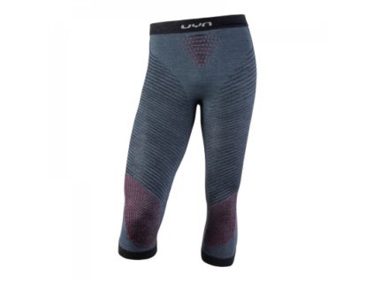 Pánska funkčná spodná bielizeň - merino nohavice UYN FUSYON Orion Blue/Bordeaux/Pearl Grey