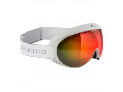 Lyžiarske okuliare Indigo Voggle Mirror Red White