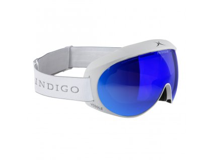 Lyžiarske okuliare Indigo Voggle Mirror Blue White