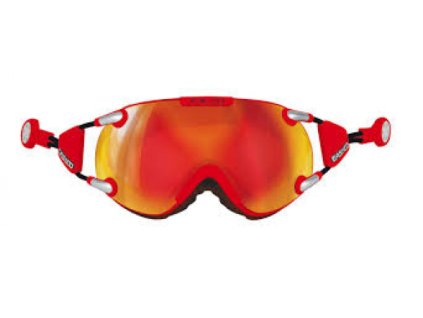 Lyžiarske okuliare Casco FX 70 Carbonic red