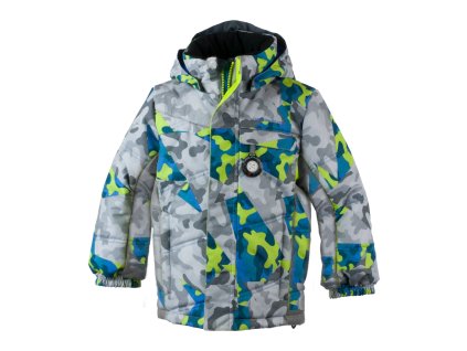 Detská lyžiarska bunda Obermeyer Hawk Jacket Fractal Camo