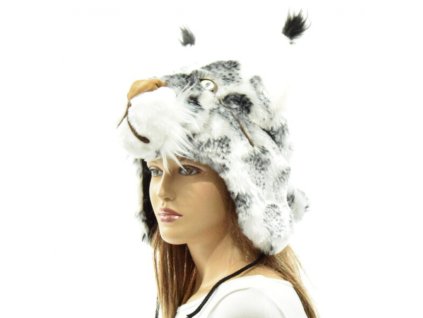 Lyžiarska čiapka Elon Lynx white/black