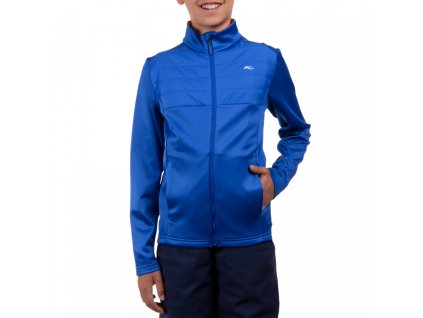 Detské funkčné oblečenie KJUS Boys Andri Midlayer Jacket Bright Blue