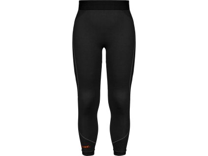 Detské termoprádlo - Reusch Leggings Junior WARM 7794 black/orange