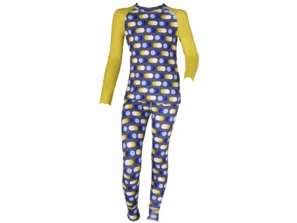 Detská lyžiarska termosúprava, termoprádlo Termovel Kids set Blue