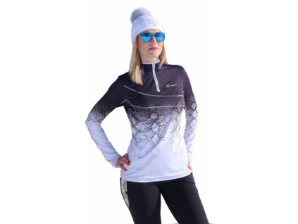 Dámske termo tričko s dlhým rukávom, termoprádlo Termovel Snake Roll Silver