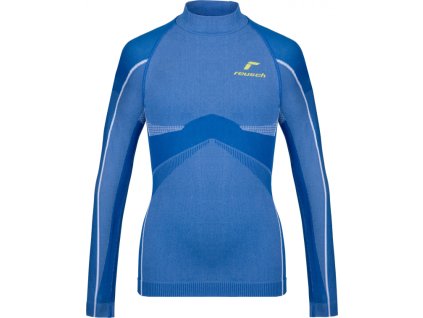 Detské termoprádlo - Reusch Undershirt Junior WARM 4007 the surf web/yellow