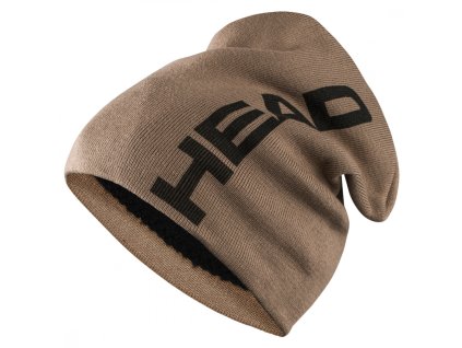 Lyžiarska čiapka Head Beanie brown/black