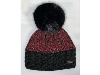 Lyžiarska čiapka Snow Rebels Pom Pom čiapka SR677/6 - red