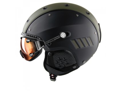 Lyžiarska prilba Casco SP-4.1 Olive Black