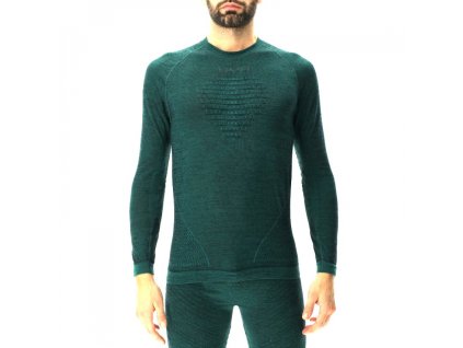 Pánske Merino termo tričko s dlhým rukávom, termoprádlo UYN FUSYON BIOTECH aventura
