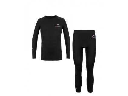 Dámska funkčná spodná bielizeň - Reusch Underwear set Lady black/pink