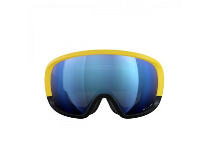 Lyžiarske okuliare POC Fovea Clarity Comp aventurine yellow/uranium black-spektris blue