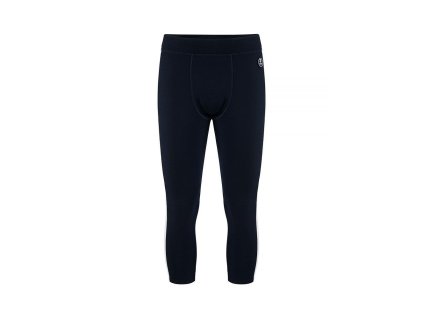 Pánske termo spodky, merino vlna modré legíny, nohavice We Norwegians Voss LongJohns Men - Navy blue