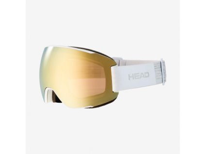 Lyžiarske okuliare Head Magnify 5K gold/white + spare lens