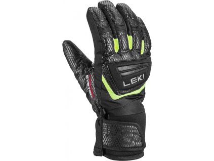 Juniorské lyžiarske rukavice Leki WCR Team 3D