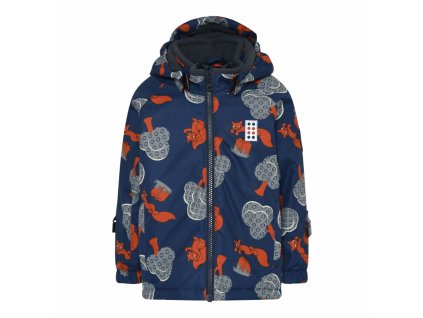 Detská lyžiarska bunda Lego Wear Jirisan 700-590 dark navy