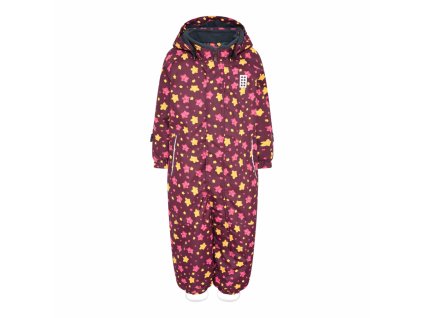 Detský lyžiarsky overal Lego Wear Janga 701-378 dark bordeau