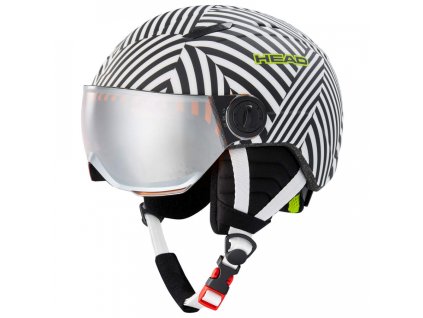 Detská lyžiarska prilba Head MOJO VISOR razzle