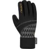 Dámske lyžiarske rukavice Reusch RE:KNIT Victoria R-tex XT black/gold 21
