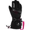 Juniorské lyžiarske rukavice Reusch Lando R-TEX XT Junior black/pink