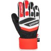 Lyžiarske rukavice Reusch Worldcup Warrior Prime R-Tex XT Jr. bk-wh-fluo red